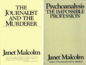 ... up late, reading this interview with “journalist” Janet Malcolm