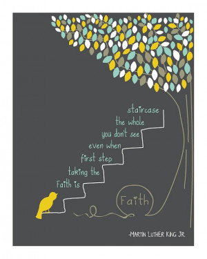 FAITH Martin Luther King Inspirational Prints by 7WondersDesign, $16 ...