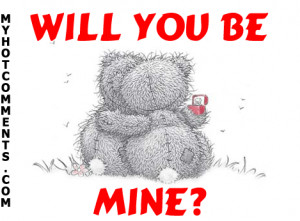 Will you be mine?