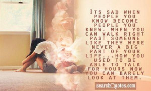 Sad quotes about friendship breakups