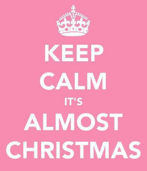 christmas, keep calm, pink, quotes, text