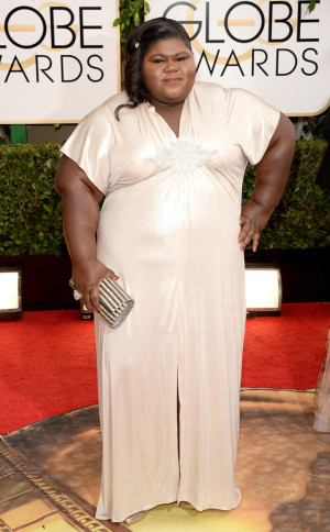 Gabourey Sidibe Laughs Off Golden Globe Pic Haters: I Cried...on My ...