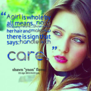Quotes Picture: a girl is whole by all means not a toy by any ...