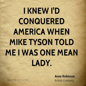 Anne Robinson Quotes