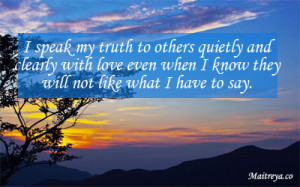 Affirmation for Speaking Your Truth