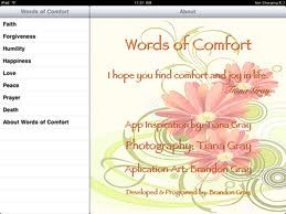 Words Of Comfort App