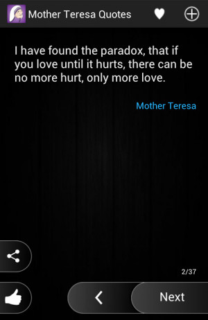 Mother Teresa Quotes - screenshot