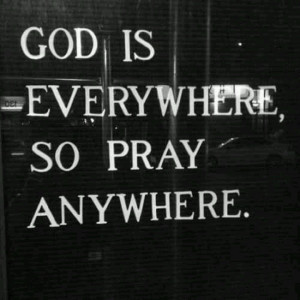There's power in prayer
