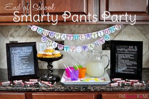 End of Year Smarty Pants Party ~ with free printable banner! | {Five ...