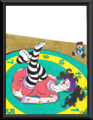 Molly And The Big Comfy Couch Clock