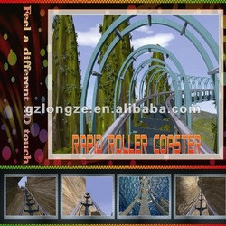 Rapid Roller Coaster for 5D Hydraulic Dynamic Cinema /Theater