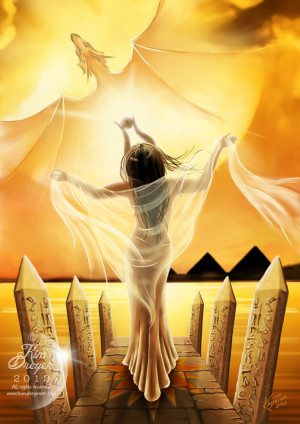 Sun Goddess by AmberCrystalElf