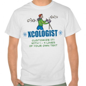 Funny Cross Country Skier T Shirt