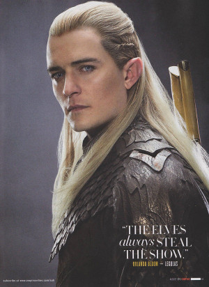 ... from The Hobbit: The Desolation of Smaug including Tauriel and Legolas