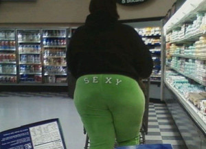 False advertising butt