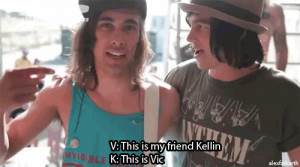 Kellin, Vic, Gif, The Roller Coasters