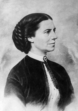 Clara Barton, who was also known as the “Angel of the Battlefield ...
