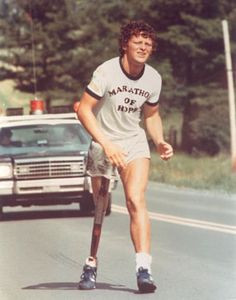 Terry Fox Begins Run Apr 12, 1980 - Terry Fox began his Marathon of ...
