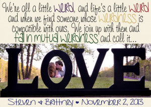 Our wedding save the date! Dr. Seuss quote and quote design! Love it ...