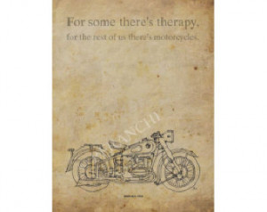 ... R51, 1938, Motorcycles quote, A3 - 11.5x16 in., choose another quote