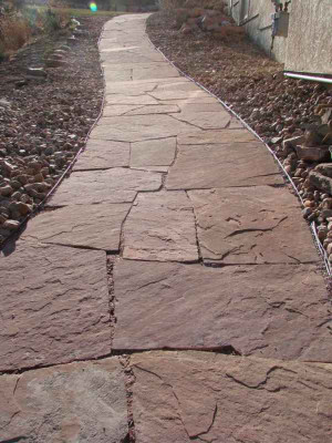 ... driveways, walkways, stone footpaths and pathways we have constructed
