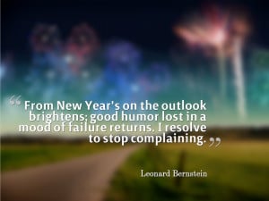 New Year Quotes and Sayings