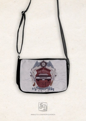 ... shoulder purse SUPERNATURAL crest quotes by FeerieDoll #supernatural