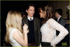 Eddie Redmayne Les Miserables Premiere