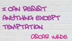 Oscar Wilde quote - #temptation