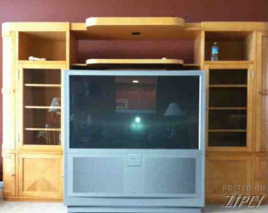 Big Screen TV Entertainment Centers