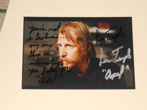... -LEW-TEMPLE-Signed-THE-WALKING-DEAD-4x6-Photo-AXEL-AUTOGRAPH-QUOTE