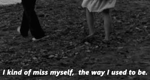 gif me self lost couple quote Black and White text depressed sad ...
