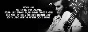 George Jones Choices Lyrics Facebook Covers