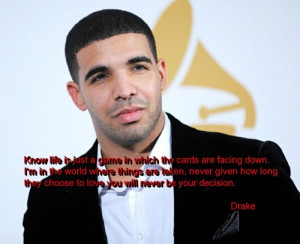 Drake quotes and sayings about life wise deep famous