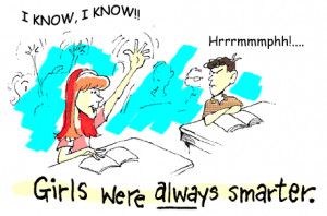 Who is smarter, girls or boys?