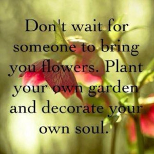 Gardening quote