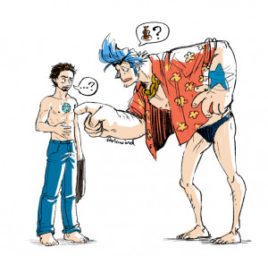 ... main power source, he and Franky become awesome building buddies