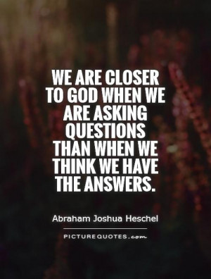 Asking Questions Quotes