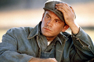 Lennie Small in the movie Of Mice and Men