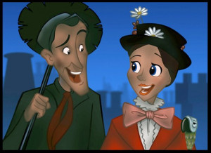 Mary Poppins & Bert
