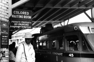 bus station in Durham, North Carolina, 1940. (Photograph by Jack ...