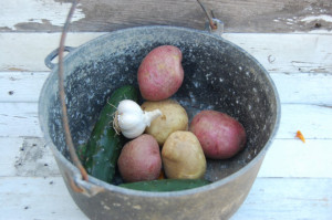 Vintage Metal Pot - Old Iron Pot - Cast Iron Kettle - Iron Pot ...