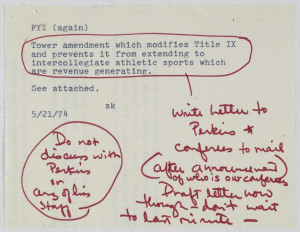 John W. Dean to Patsy T. Mink, July 30, 1971, concerning freedom of ...