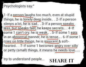 Understanding people