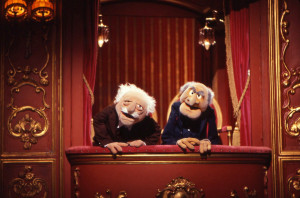 Television's most famous hecklers, Statler and Waldorf, as drawn by ...