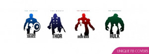 HD Covers Facebook Covers: Iron Man Thor Captain America Marvel Comics ...