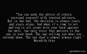meredith grey.
