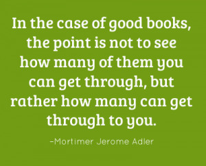 In The Case of Good Books ~ Books Quote
