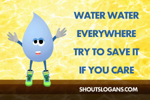 save water posters