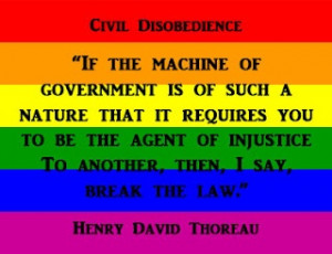 Henry David Thoreau, Civil Disobedience